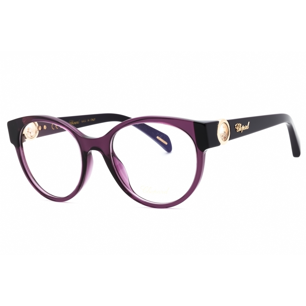 NWT Chopard VCH350S-096Z Violet Round 53mm Eyeglasses